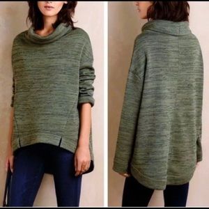 Anthro Saturday Sunday Cowl Neck Hi-Lo Sweater (S)